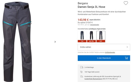 Bergans bei bergzeit - bis zu 60% günstiger