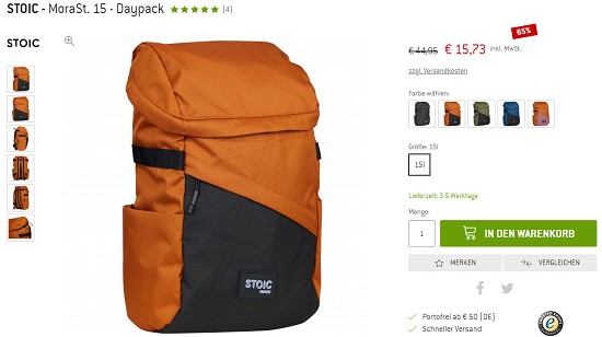 Große Rabatte auf Outdoor Ausrüstung bei den Bergfreunden