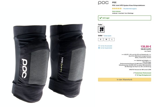 30% auf MTB Protektoren