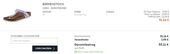 20% Extrarabatt auf Top Brands Bestseller bei sportscheck