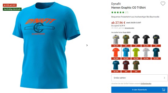 Sommer Sale bei bergzeit