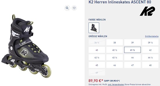 Deals der Woche: bis zu 57% bei intersport sparen