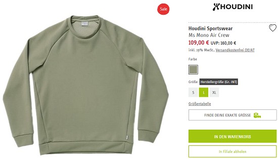 Urban Outdoor-Sale bei sport-schuster