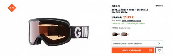 Bis zu 50% Rabatt auf Wintersportartikel bei sportscheck