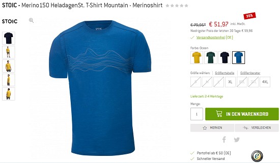 Sommersale bei bergfreunde