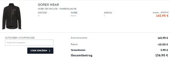 10€ geschenkt ab 100€ Einkaufswert bei SportScheck