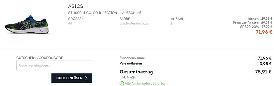 20% Rabatt on top auf Streetwear & Performance - Topseller bei sportscheck