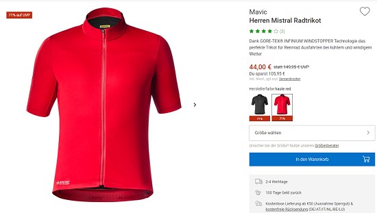 Sommer Sale Finale bei bergzeit