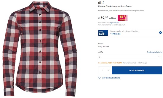 Odlo bis zu 50% günstiger bei sporler