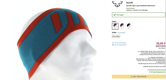 Spare 30% und mehr auf Dynafit Ausrüstung!