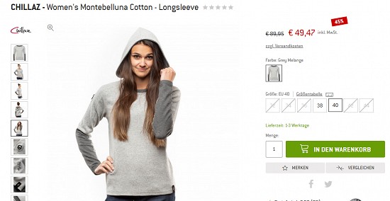 Longsleeves im Sale von bergfreunde - Rabatte von bis zu 60%