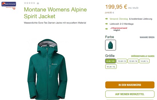 Outletshopping im unterwegs Onlineshop