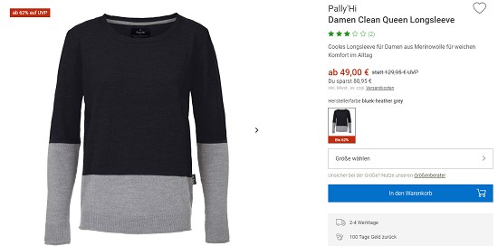 Merino-Sale bei bergzeit