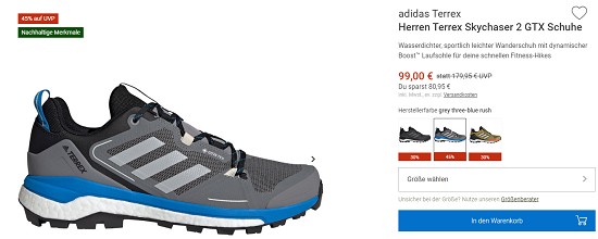 Bergzeit Adventskalender #11 - adidas Terrex bis zu 45% auf UVP reduziert