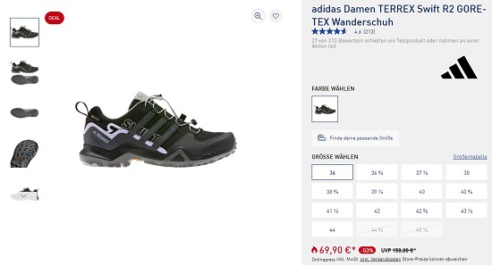 Lagerausverkauf bei intersport