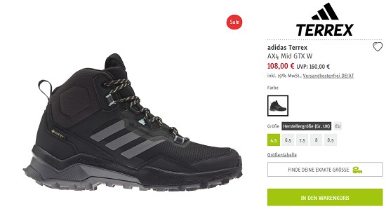 Schuh-Sale bei sport-schuster