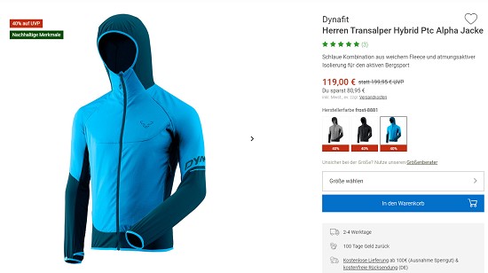 Wintersale bei bergzeit