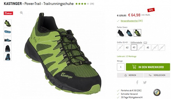 Lagerräumung bei bergfreunde - bis zu 70% Rabatt - endet morgen!