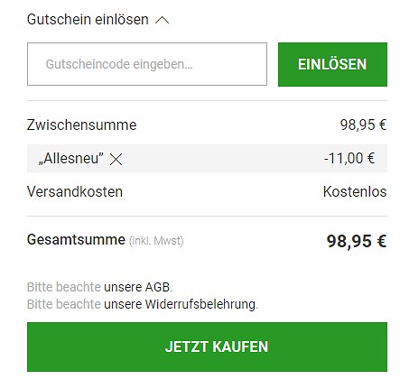 10% extra im Bergzeit Club auf Neuware sparen