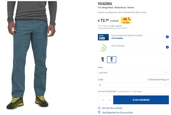 Bis zu 40% auf Kletterausrüstung beim Sportler