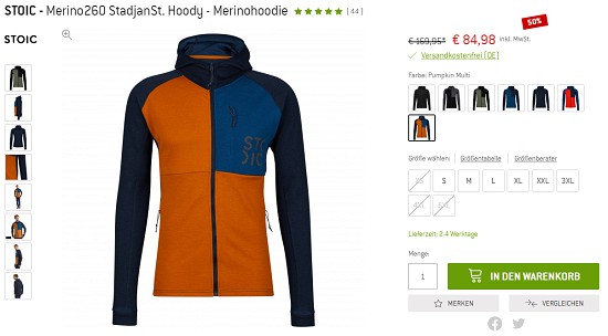 Osterdeals bei bergfreunde - mind. 15% Rabatt auf Neuware