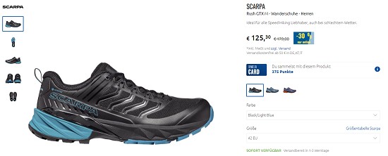 Scarpa bei sportler - Rabatte von bis zu 50%