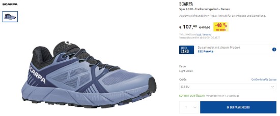 Bis zu 30% auf Salomon Schuhe bei sporlter
