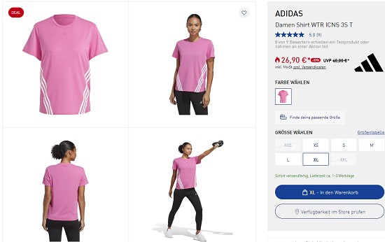 Deals der Woche: bis zu 46% bei intersport sparen