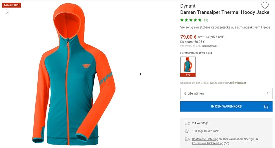 Bergzeit Hammerangebot - Bis zu 45 % Rabatt auf Dynafit