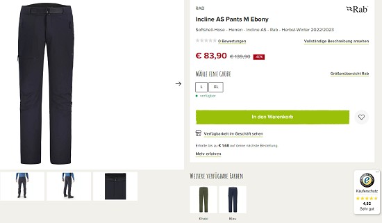 -15% auf gesamte Bekleidung bei snowleader.