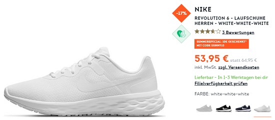 Sale bei sportscheck - Rabatte von bis zu 40 %