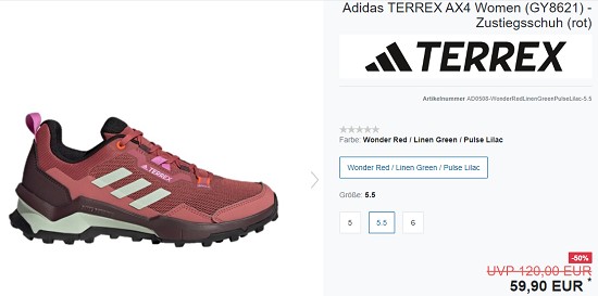 Terrex Sale bei verticalextreme