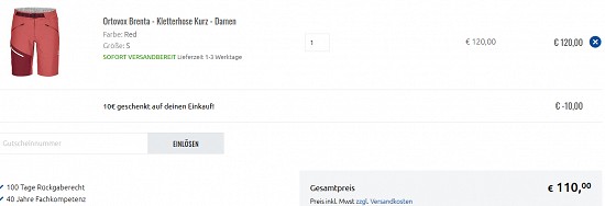 Women`s Week bei sportler - 10€ Rabatt auf Damenbekleidung