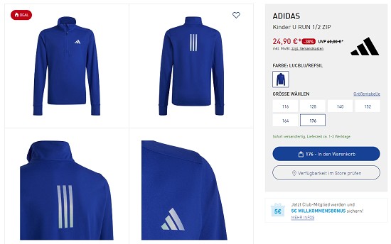 Deals der Woche: bis zu 40% bei intersport sparen