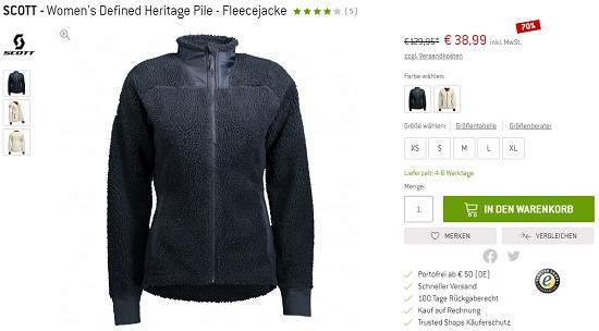 Sommersale-Start bei bergfreunde