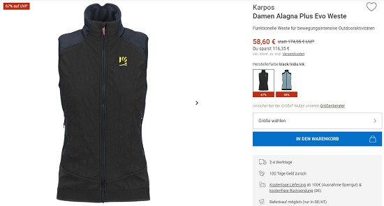 Spar-Wahnsinn bei bergzeit