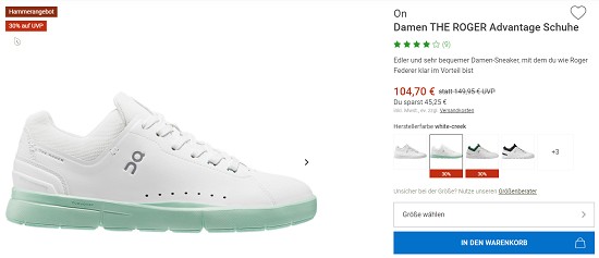 Bergzeit Hammerangebot - On Schuhe bis zu 30 % reduziert