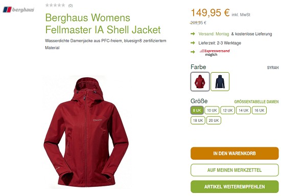 Outletshopping im unterwegs Onlineshop