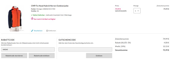 5% auf alles bei sportokay