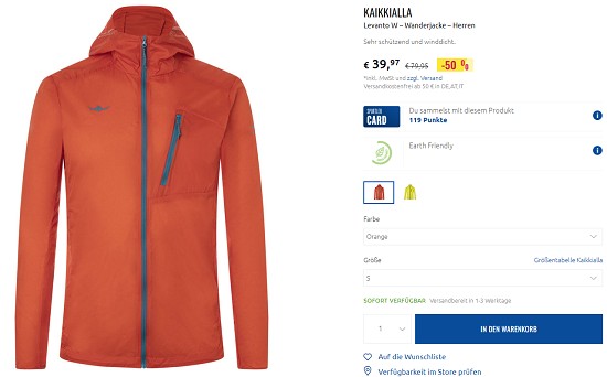 Spare bis zu 40% auf Trekking Ausrüstung und Kleidung beim Sportler